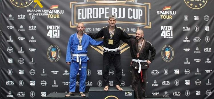 Un guardia civil de Vinaròs, subcampeón de Europa de Jiu Jitsu