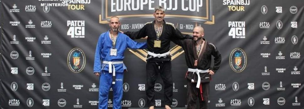 Un guardia civil de Vinaròs, subcampeón de Europa de Jiu Jitsu
