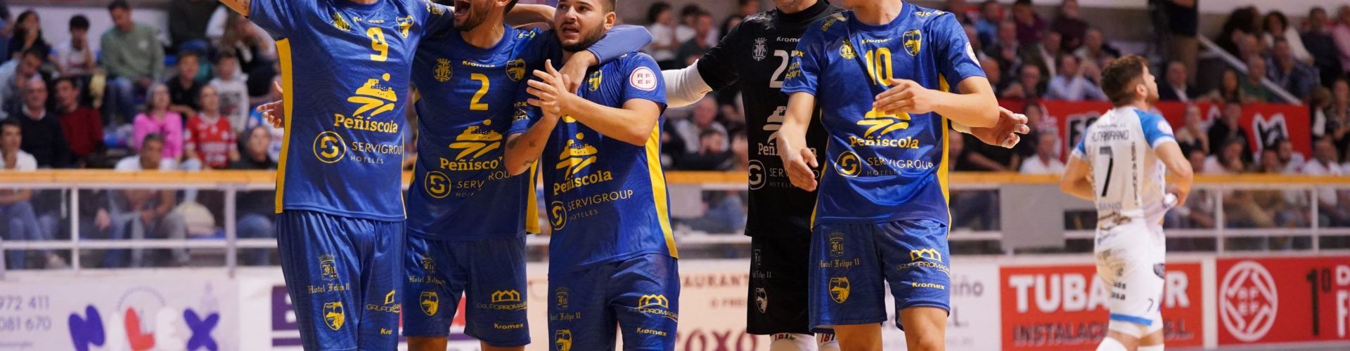 Victoria trabajada del Servigroup Peñíscola en Noia (2-5)