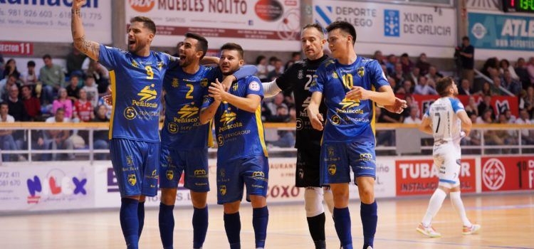 Victoria trabajada del Servigroup Peñíscola en Noia (2-5)