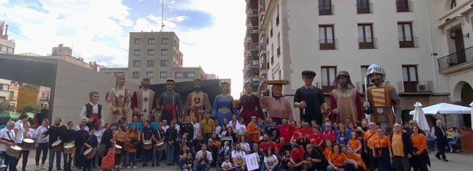 Nanos i Gegants de Vinaròs, en el 10è aniversari dels gegants nous de Vila-real
