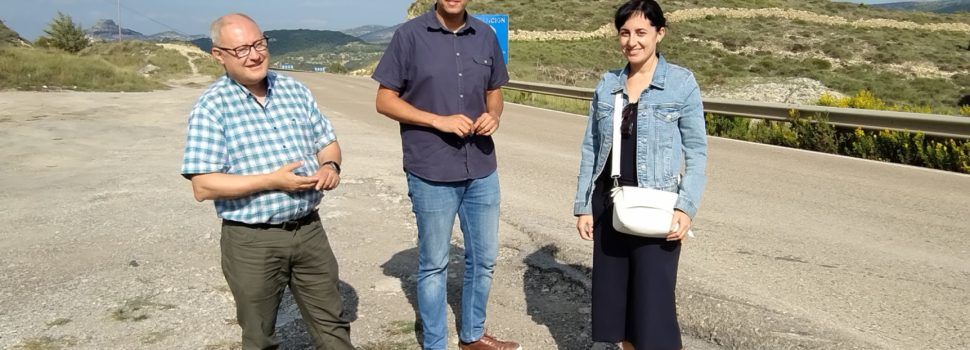 Rhamsés Ripollés destaca que l’obra de l’N-232 fins a Morella avança en la fase d’obtenció dels terrenys i la contractació de les obres amb al lideratge del PSPV