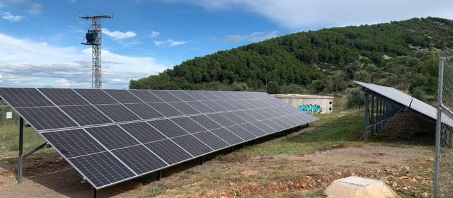 El depòsit d’aigua de Santa Magdalena ja es proveeix a través  d’energia fotovoltaica