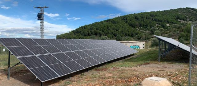 El depòsit d’aigua de Santa Magdalena ja es proveeix a través d’energia fotovoltaica