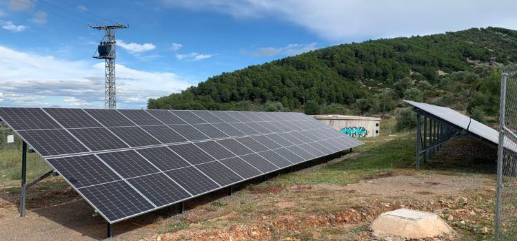 El depòsit d’aigua de Santa Magdalena ja es proveeix a través d’energia fotovoltaica