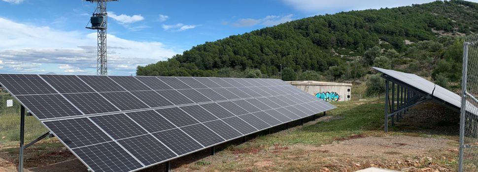 El depòsit d’aigua de Santa Magdalena ja es proveeix a través  d’energia fotovoltaica