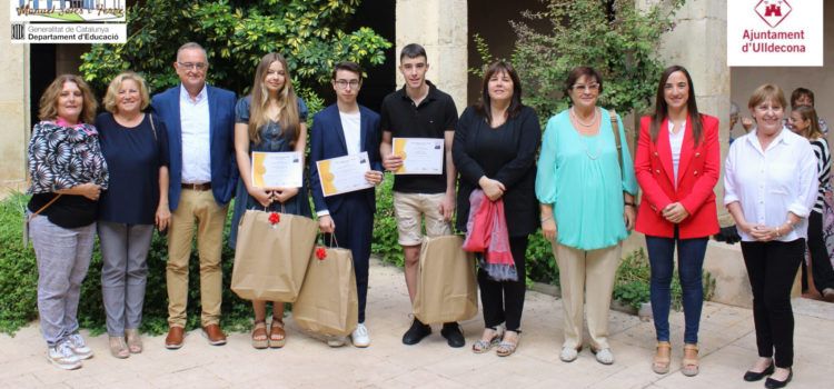 Lliurament de guardons a Ulldecona de la cinquena edició dels premis Manuel Sales i Ferré