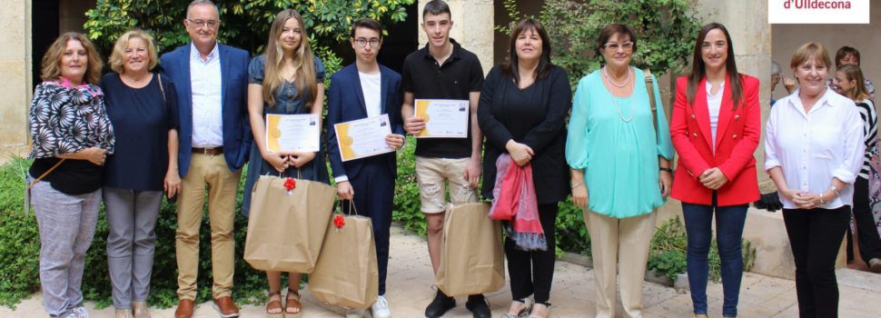 Lliurament de guardons a Ulldecona de la cinquena edició dels premis Manuel Sales i Ferré