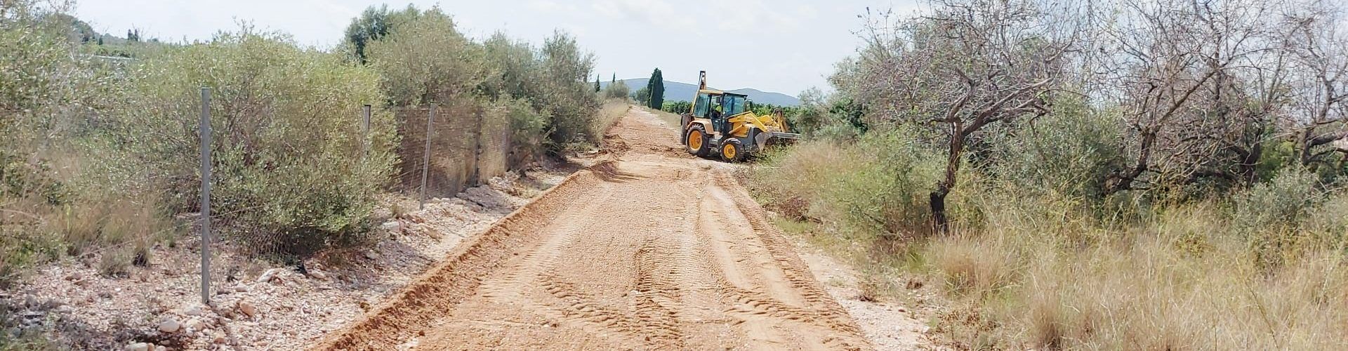 L’Ajuntament repara els camins rurals afectats per les intenses precipitacions de setembre