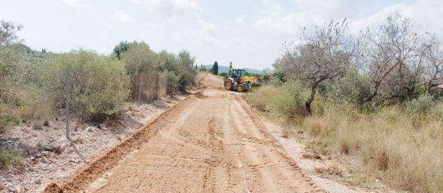 L’Ajuntament repara els camins rurals afectats per les intenses precipitacions de setembre