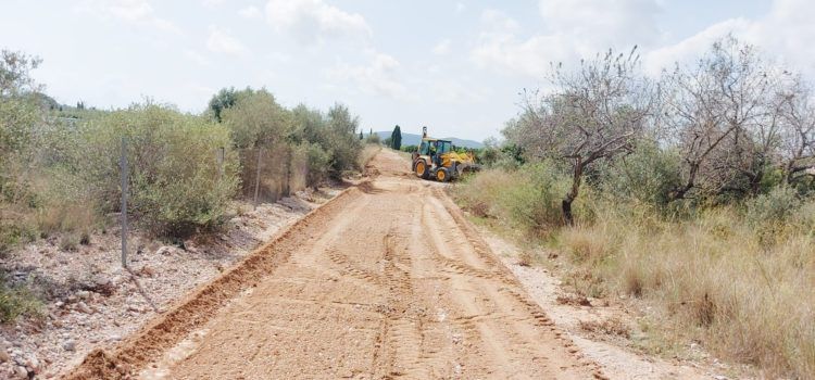 L’Ajuntament repara els camins rurals afectats per les intenses precipitacions de setembre