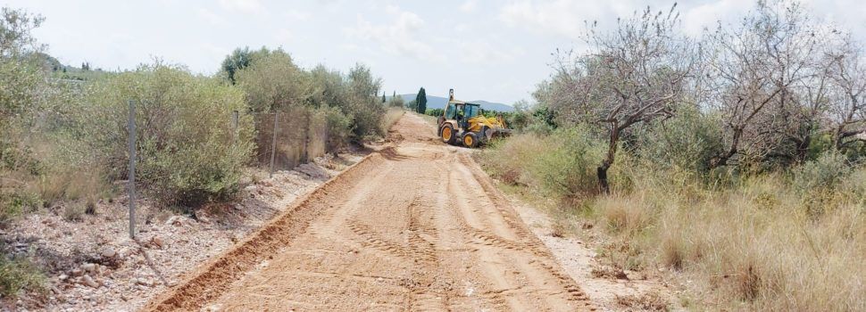 L’Ajuntament repara els camins rurals afectats per les intenses precipitacions de setembre