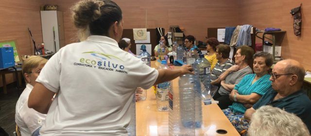 L’equip d’educació ambiental visita el Servei de Promoció de l’Autonomia Personal de Santa Magdalena