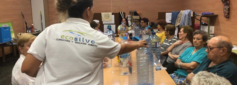 L’equip d’educació ambiental visita el Servei de Promoció de l’Autonomia Personal de Santa Magdalena