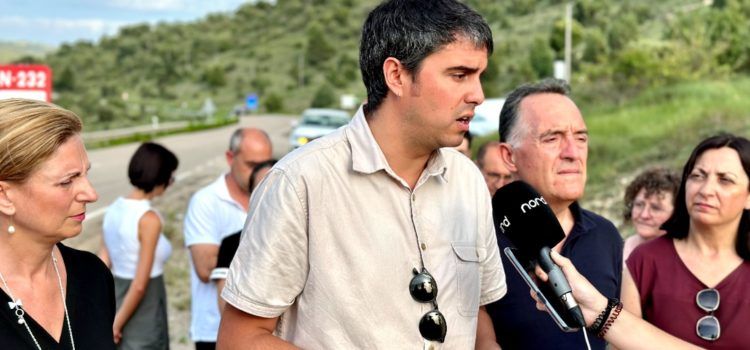El PSPV celebra una ‘fita’ més en la transformació de l’N-232 amb la licitació de l’assistència tècnica per al control de les obres entre la Torreta i Morella