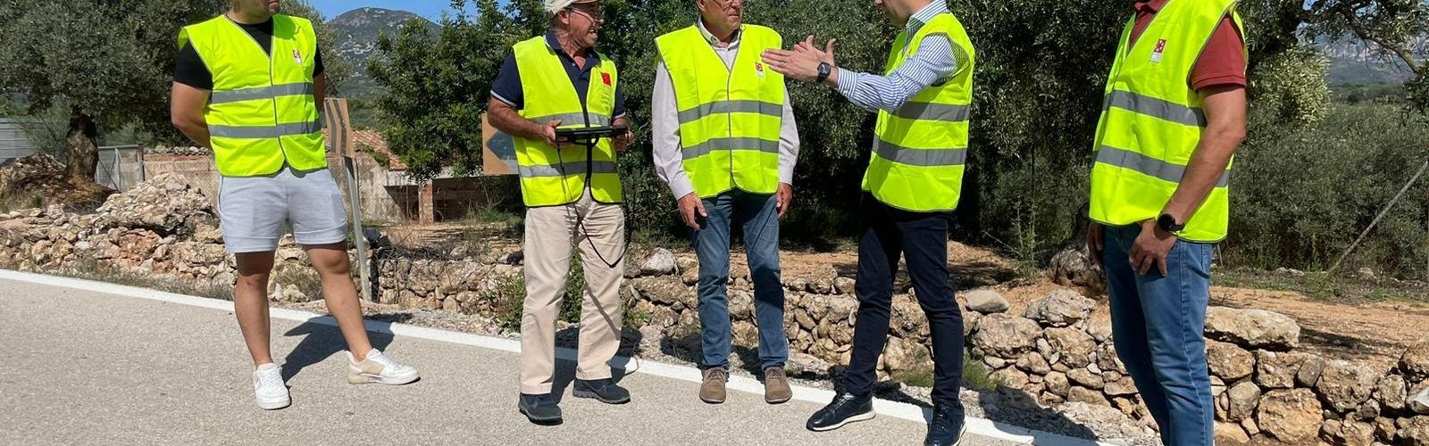 La Diputació de Castelló actua en El Ballestar i Rossell per a millorar la CV-100 i la CV-105 amb una inversió de més de 1,2 milions