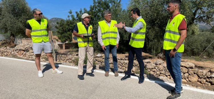 La Diputació de Castelló actua en El Ballestar i Rossell per a millorar la CV-100 i la CV-105 amb una inversió de més de 1,2 milions