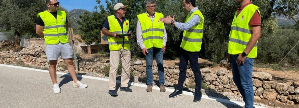 La Diputació de Castelló actua en El Ballestar i Rossell per a millorar la CV-100 i la CV-105 amb una inversió de més de 1,2 milions