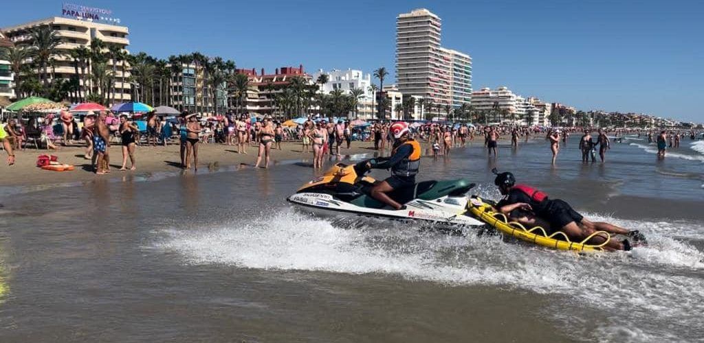 El servicio de salvamento y socorrismo en Peñíscola cierra la temporada sin incidentes graves ni víctimas por ahogamiento