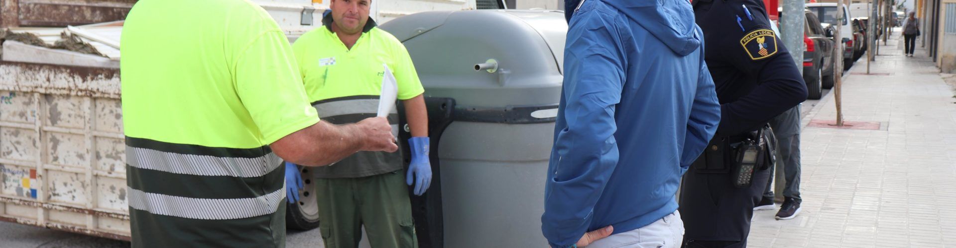 Medi Ambient i la Policia Local de Benicarló intensifiquen les actuacions contra els abocaments il·legals