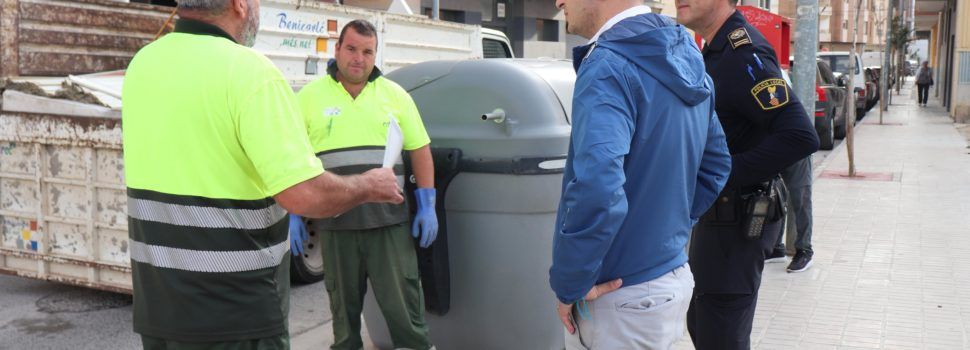 Medi Ambient i la Policia Local de Benicarló intensifiquen les actuacions contra els abocaments il·legals