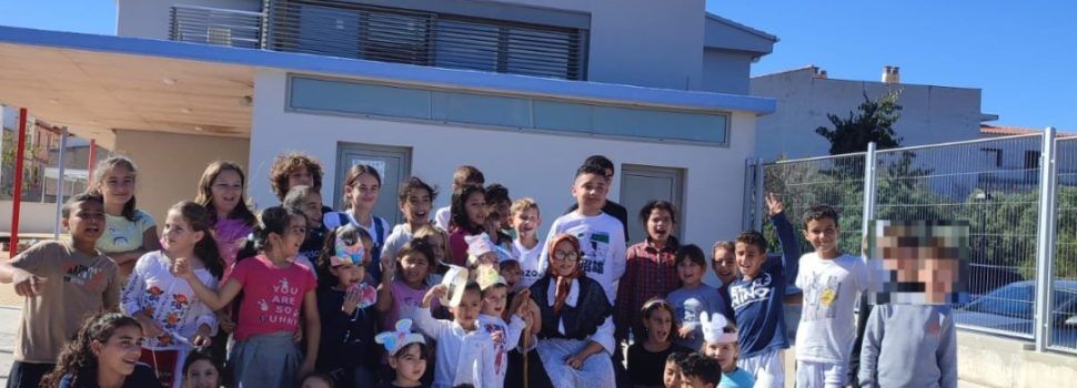 La Castanyera visita el CEIP Alberto Selma de Santa Magdalena
