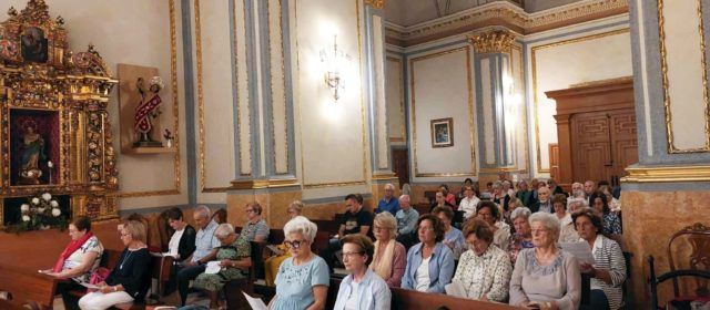 Jornada de ayuno y oración por la paz en la iglesia Arciprestal de Vinaròs