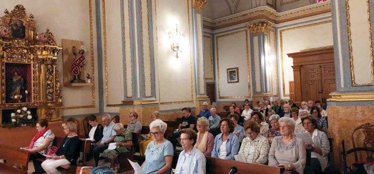 Jornada de ayuno y oración por la paz en la iglesia Arciprestal de Vinaròs