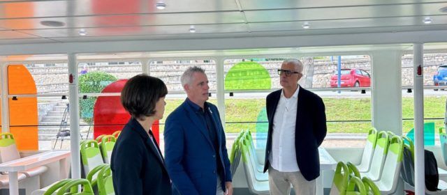 El catamarà elèctric ja està a Amposta