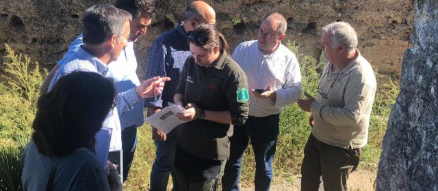 Visita al Castell de Polpís per ultimar tots els detalls de les obres d´accés