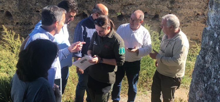 Visita al Castell de Polpís per ultimar tots els detalls de les obres d´accés