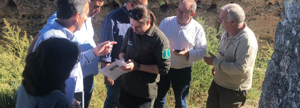 Visita al Castell de Polpís per ultimar tots els detalls de les obres d´accés