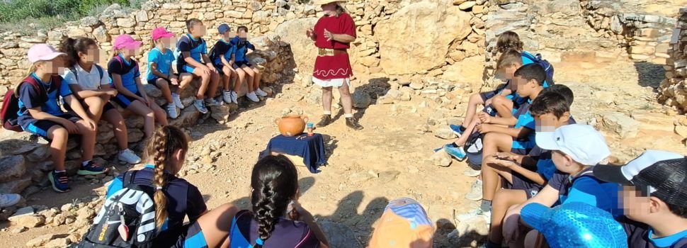Tornen les visites dinamitzades per als escolars al Puig de la Nau de Benicarló