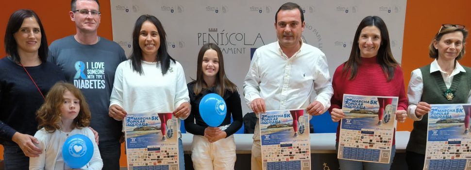 Peñíscola acogerá el 23 de diciembre la II Marcha Popular Solidaria por la Fundación DiabetesCERO