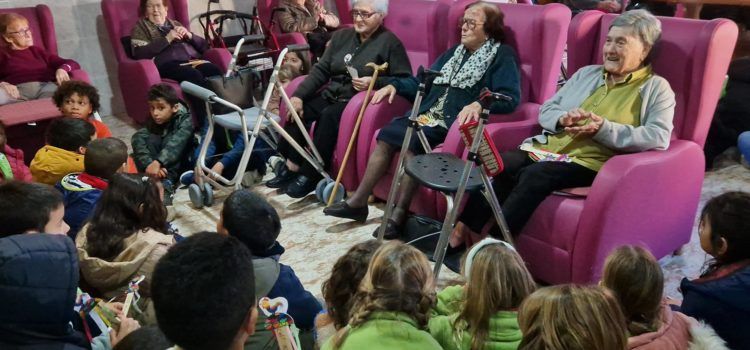 Per Santa Catalina, visita a la residència Sant Sebastià