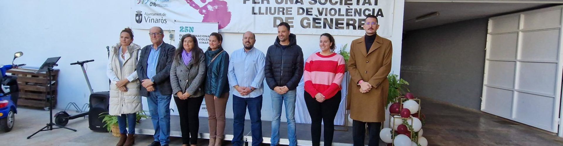 Vinaròs commemora el Dia Internacional de l’Eliminació de la Violència contra les Dones