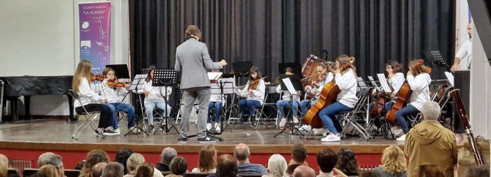 Concierto matinal de la orquesta infantil y las bandas infantil y juvenil de La Alianza