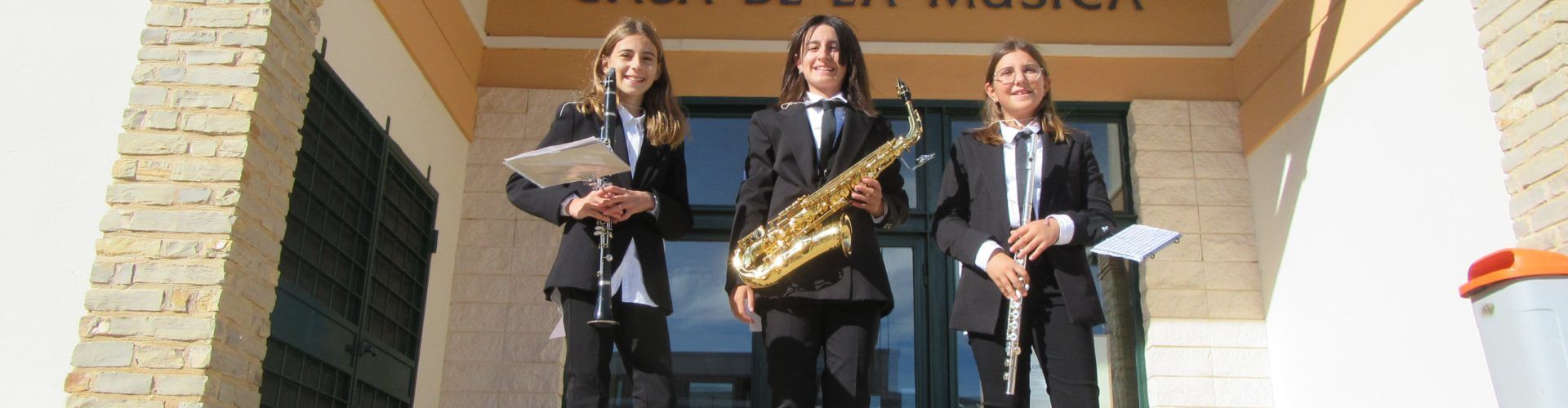 Tres joves se sumen a la Unió Musical de Vilafranca
