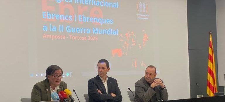 Amics i Amigues de l’Ebre i la URV coorganitzen el congrés internacional “Ebrencs i Ebrenques a la II Guerra Mundial” l’any 2025