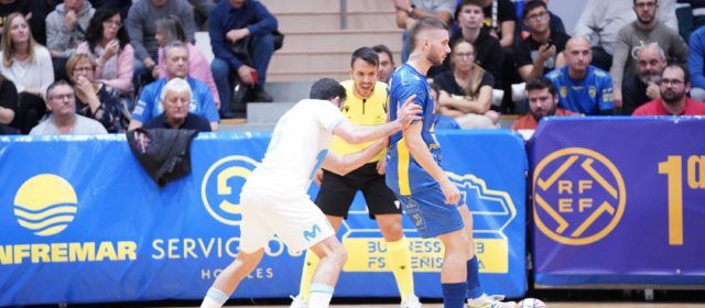 El Servigroup Peñíscola se ve superado por un gran Movistar Inter (1-5)