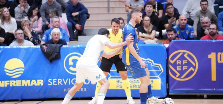 El Servigroup Peñíscola se ve superado por un gran Movistar Inter (1-5)