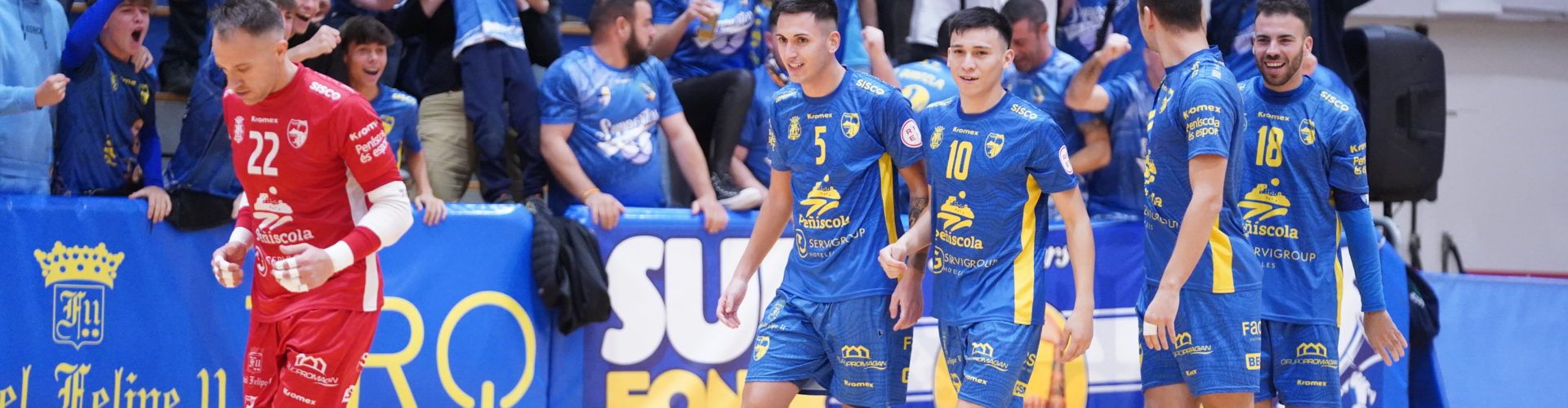 El Servigroup Peñíscola se reencuentra con la victoria tras golear al Córdoba (6-2)