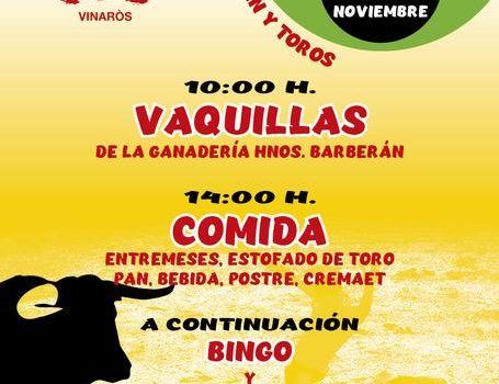 Fiesta del 64 aniversario de la peña Pan y Toros de Vinaròs