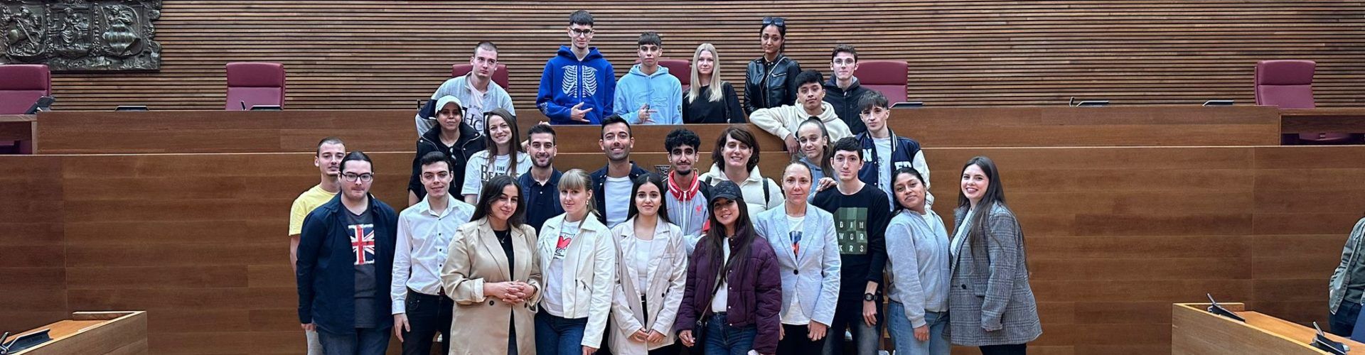 Visita a les Corts Valencianes i la Fira de València d’alumnat de l’IES Joan Coromines