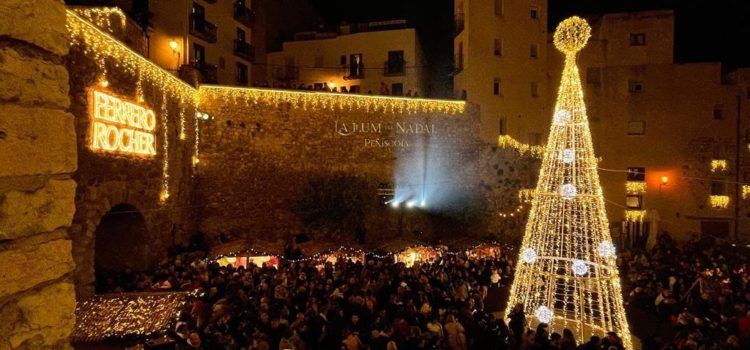 Peníscola omplirà de llum el seu cel per a l’encesa de l’enllumenat nadalenc el dia 1 de desembre
