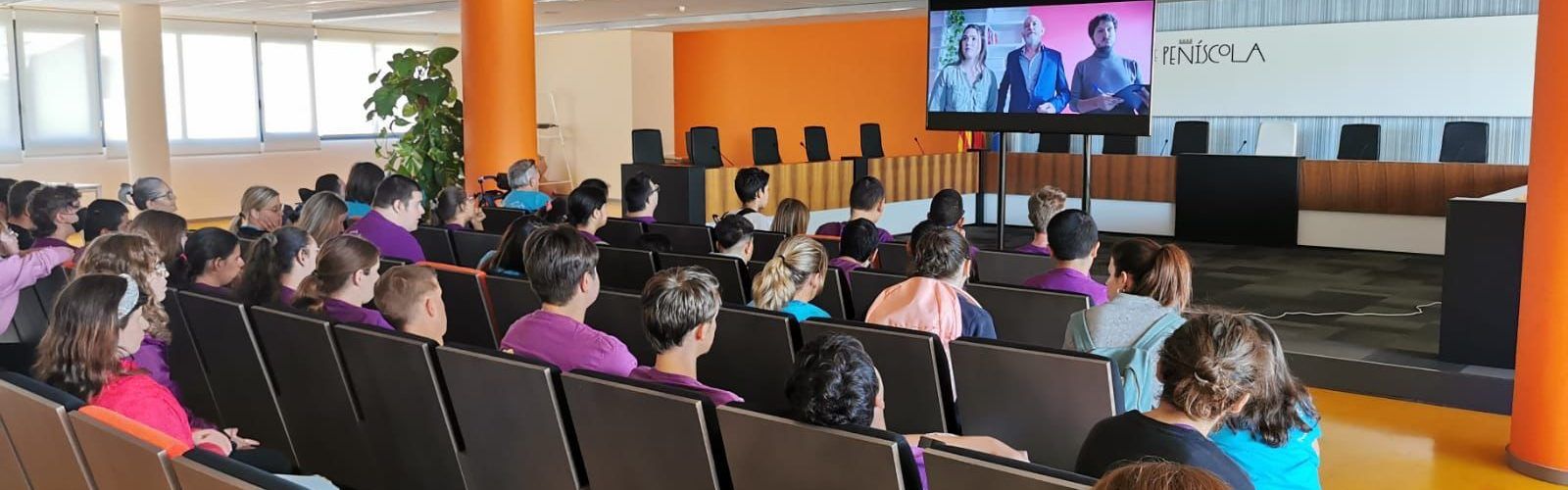 Peñíscola da comiendo a su festival de cine inclusivo con la proyección de seis cortometrajes