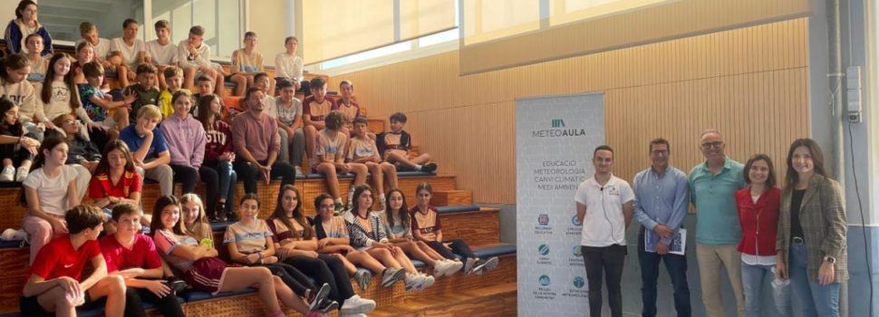 L’Ajuntament de Peníscola porta les claus de la informació meteorològica a les aules