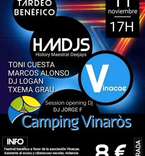 “Tardeo” benèfic al Càmping Vinaròs