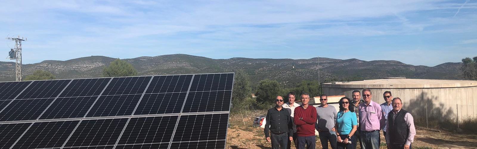 La Conselleria recepciona la connexió energètica del depòsit de ‘Les Pedreres’ de Santa Magdalena