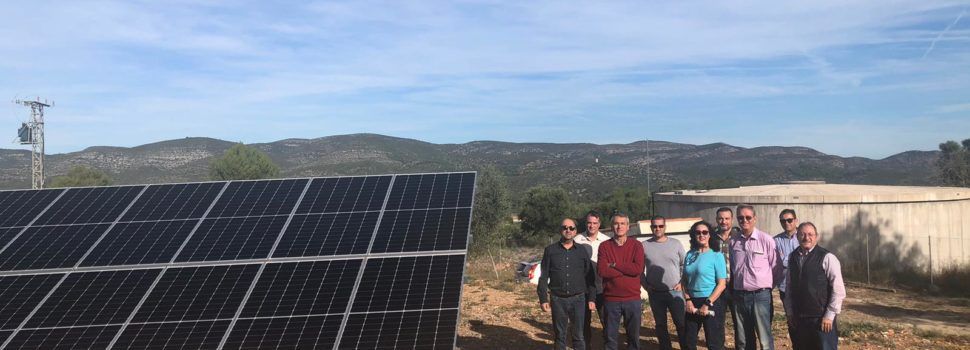 La Conselleria recepciona la connexió energètica del depòsit de ‘Les Pedreres’ de Santa Magdalena
